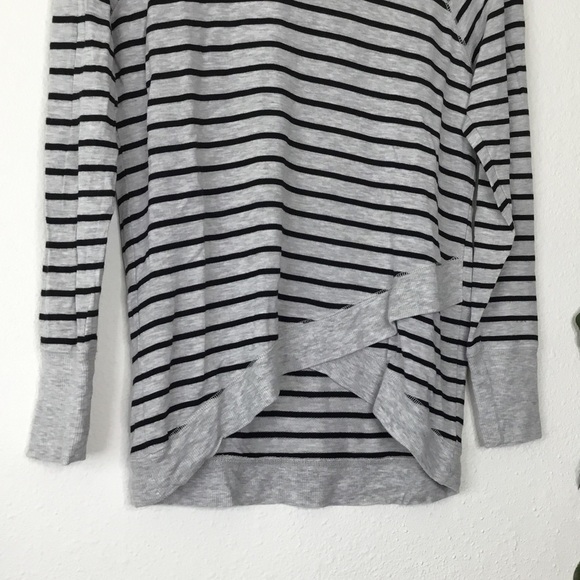Workshop Republic Clothing Striped Long Sleeve Top - Picture 2 of 5